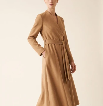 Sukienka Wrap Camel